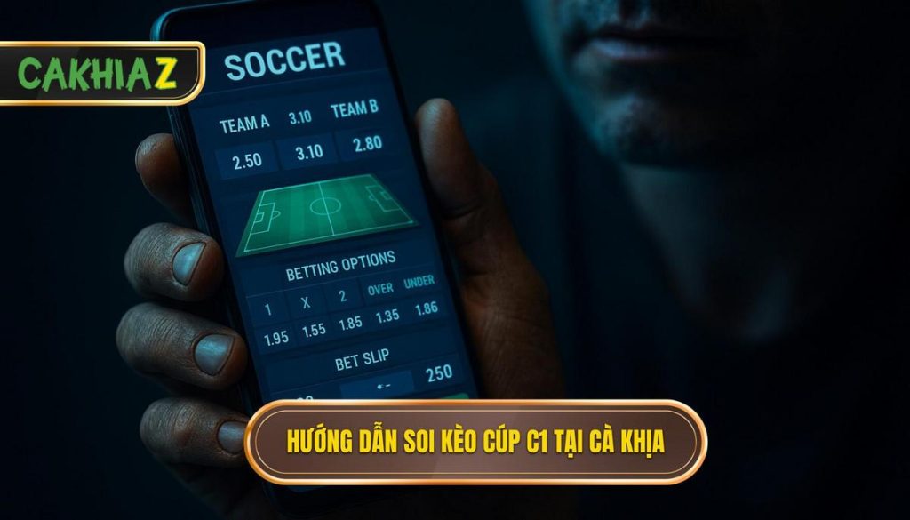 thumb - Hướng dẫn soi kèo Cúp C1 tại Cà Khịa