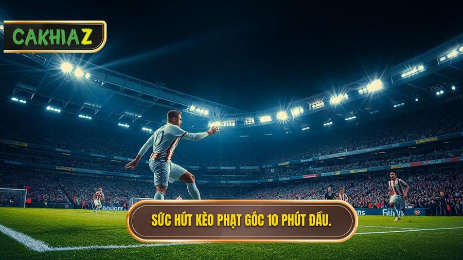 Tại sao kèo cược đội nhận quả phạt góc trong 10 phút đầu lại hấp dẫn?