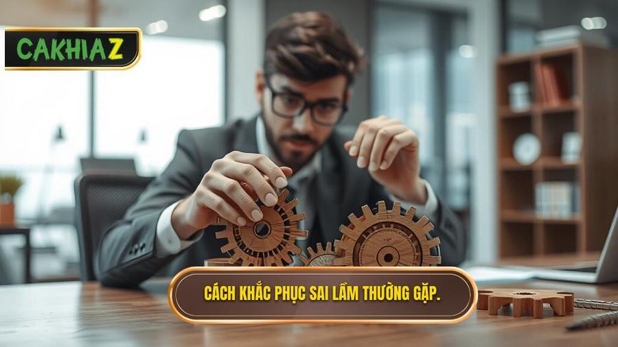 Những sai lầm thường gặp và cách khắc phục