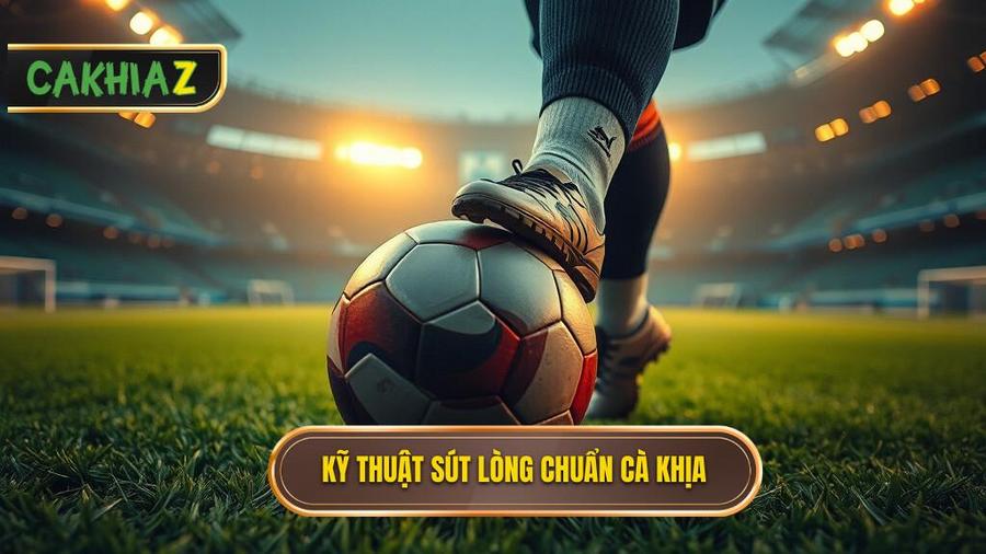 kỹ thuật sút bóng bằng lòng bàn chân phải