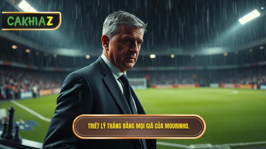 Triết lý cốt lõi trong chiến thuật Jose Mourinho: Thắng bằng mọi giá