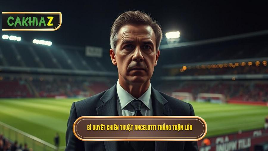 Tại sao Chiến thuật Carlo Ancelotti lại hiệu quả trong các trận đánh lớn?