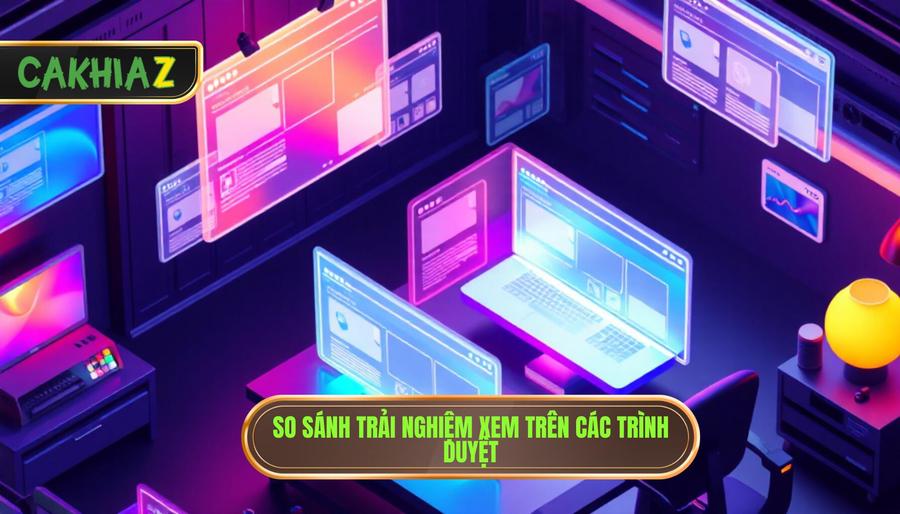 3. So sánh trải nghiệm xem trên các trình duyệt
